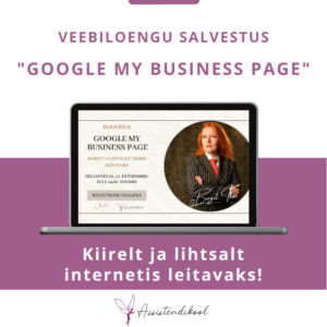 Google My Business Page'i koolitus