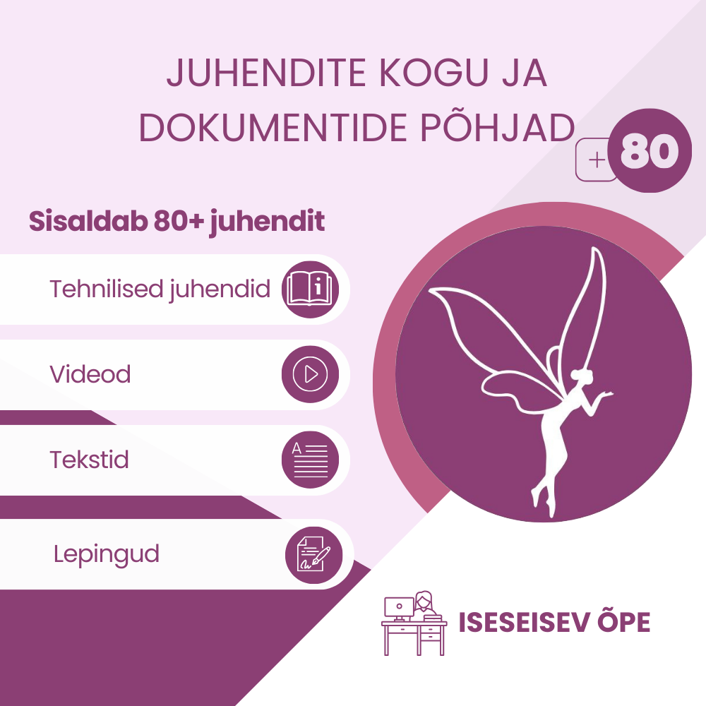 Tehniliste juhendite kogu + dokumentide põhjad