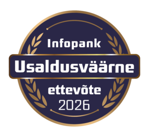Ettevõte Event Assistance OÜ on pävinud Infopanga Usaldusväärse ettevõtte märgise.